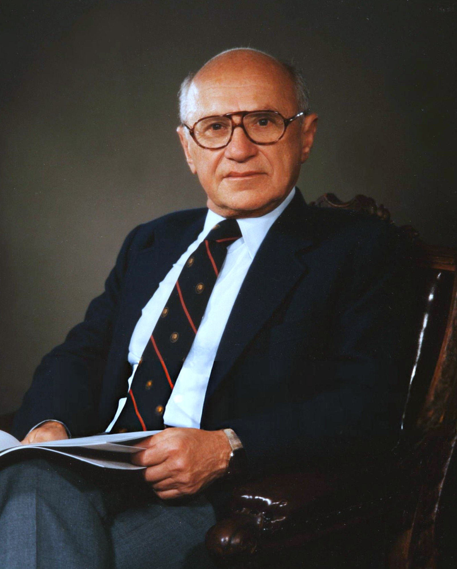 Friedman, Milton portrait