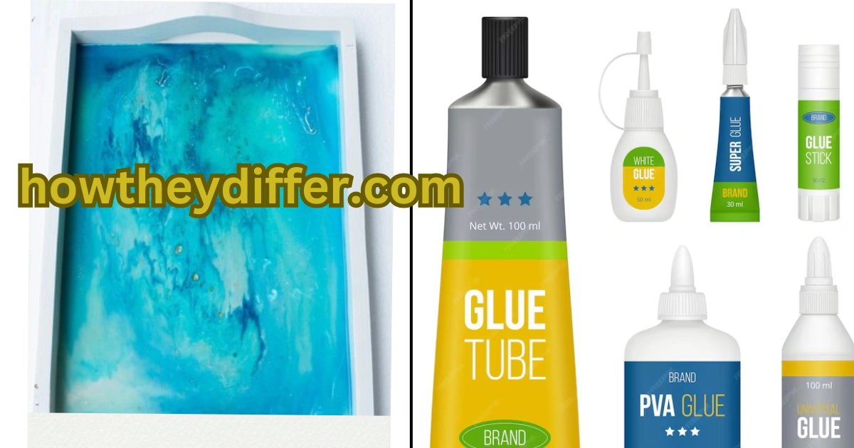 Glue and epoxy